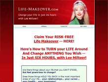 Tablet Screenshot of life-makeover.com
